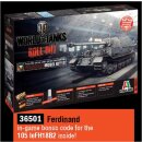ITALERI 510036501 1:35 Panzerjäger Ferdinand WoT