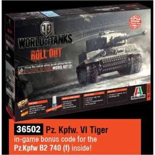 ITALERI 510036502 1:35 Pz.Kpfw. VI TIGER WoT