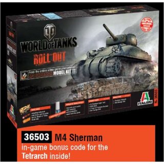 ITALERI 510036503 1:35 US M4 Sherman WoT
