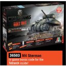 ITALERI 510036503 1:35 US M4 Sherman WoT