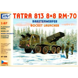 SDV 87035 Bausatz Tatra T813 8x8 RM 70 Raketenwerfer  Maßstab 1:87
