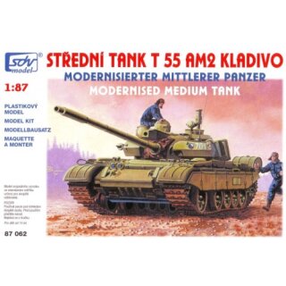 SDV 87062 Bausatz modernisierter mittl.Panzer T55AM  Maßstab 1:87