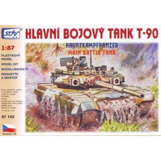 SDV 87122 Bausatz T-90 Hauptkampfpanzer  Maßstab 1:87