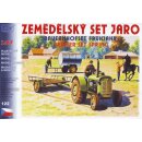 SDV 10122 Bausatz Zetor Z50 Traktor + 2 Hänger...
