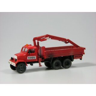 SDV 10130 Bausatz Praga V3S Feuerwehr-Pritsche m.Ladekran Maßstab: 1:87