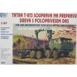 RK-Modelle® SDV10301 Tatra T813 Holztransporter Massstab: 1:87