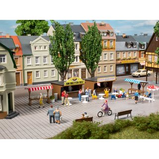 Auhagen 11352 Imbiss- und Marktstände  Spur H0