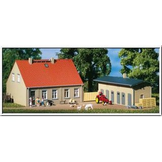 *AUHAGEN 11396 Wohnhaus mit Schuppen Spur: H0