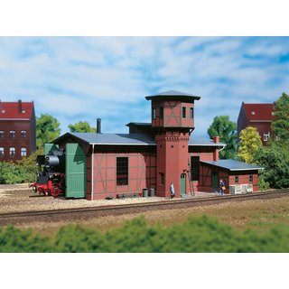 Auhagen 11400 Lokschuppen mit Wasserturm  Spur H0