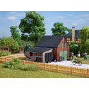 Auhagen 11408 Lagerschuppen mit Garage  Spur H0