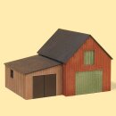 Auhagen 11408 Lagerschuppen mit Garage  Spur H0