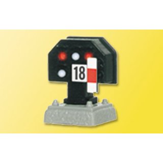 VIESSMANN 4018 H0 Licht-Sperrsignal, nieder