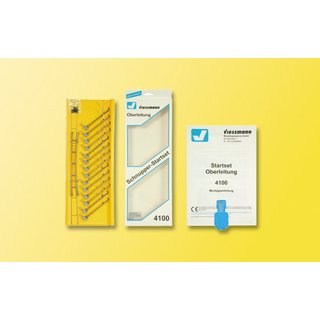 VIESSMANN 4100 H0 Startset Oberleitung