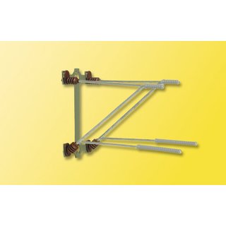 VIESSMANN 4172 H0 Doppelausleger, 5 St.