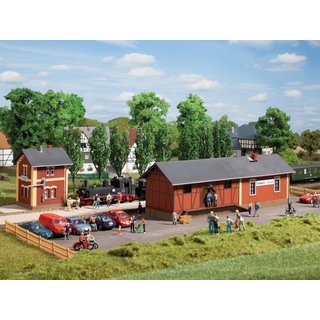 Auhagen 11435 Bahnhof Steinbach mit Wasserhaus  Spur H0