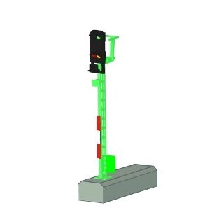 VIESSMAN 4942 Einfahrtsignal   TT Hobby Massstab: TT