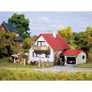 Auhagen 12222 Haus mit Garage  Spur H0/TT