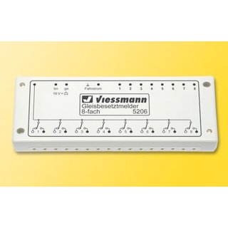 VIESSMANN 5206 Gleisbesetztmelder, 8-fach