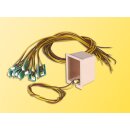 VIESSMANN 6007 Hausbel. mit 1 LED,gelb 10Stk