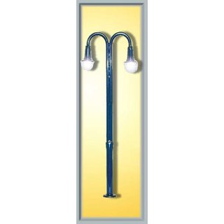 VIESSMAN 6124 Stadtleuchte blau zwei.HO Massstab: H0