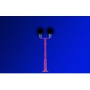 VIESSMANN 6305 H0 Kugelleuchte zweiflammig