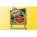 VIESSMANN 6336 H0 Werbetafel m. LED-Beleucht