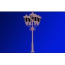 VIESSMANN 6380 H0 Parklaterne fuenffl.,schw.