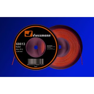 VIESSMANN 68613 25 m Kabel, 0,14 mm²,bl.