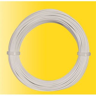 VIESSMANN 6862 Kabelring, 0,14mm, weiß, 10 m