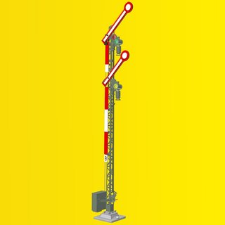VIESSMANN 9501 0 Formsignal mit zwei gek. Fl