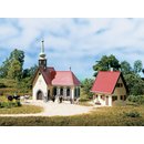 Auhagen 14461 Dorfkirche mit Pfarrhaus  Spur N