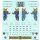 TL Decals 1043 Scania BR"R" FH-Decor, blau-gelb Maßstab 1:87