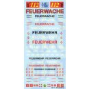 TL Decals 1109 Feuerwehr/Feuerwache Decalbogen...