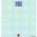 TL Decals 1123 Rettungsdienst Beschriftung, leuchtgelb...