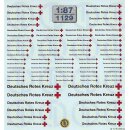 TL Decals 1129 DRK - Beschriftungen  Maßstab 1:87