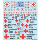 TL Decals 1130 DRK Beschriftungen  Maßstab 1:87