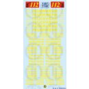 TL Decals 1140 Feuerwehr-Schriftzüge - Signalgelb...