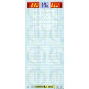 TL Decals  Feuerwehr-Schriftzüge - Weiss...