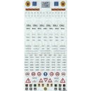 TL Decals 1198 Zoll-Beschriftungen Maßstab 1:87