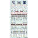 TL Decals 1221 Kirmes-Decalbogen Maßstab 1:87