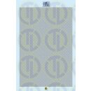 *TL decals 1308 Alu-Riffelblech Krähenfuss 2-fach...