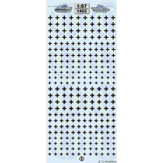 TL Decals 1402 Wehrmacht »Heer« Balkenkreuze Maßstab 1:87