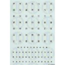 TL Decals 1751 Piktogramme DB/Raucher/WC/Telefon...