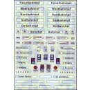TL Decals 1951 Bahnhof »DB« Decalbogen...