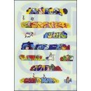 TL Decals 1953 Graffiti Decalbogen Maßstab 1:120