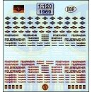 TL Decals 1969 Feuerwehr-Schriftzüge...