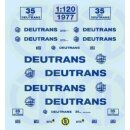 TL Decals 1977  35 Jahre Deutrans  Maßstab 1:120