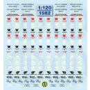 TL Decals Dach- und Türbeschriftungen für...