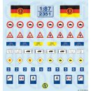 TL Decals NVA Truppenfahnen und Streifen Maßstab 1:87