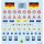 TL Decals NVA Truppenfahnen und Streifen Maßstab 1:87